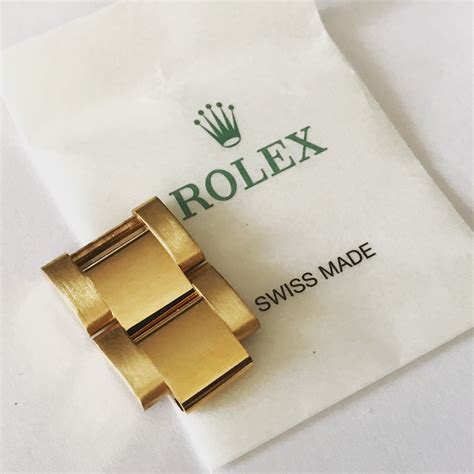 rolex gold link